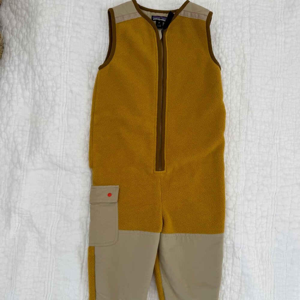 Patagonia Fleece Overalls 4T